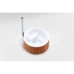 Hot Skargards Kylpytynnyri Regal 190 Dualburn, 5-7 hlöä, Thermowood/valkoinen