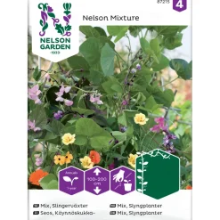 Hot Nelson Garden Köynnöskukkaseos , siemenet