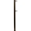 Piippo Köysitolppa 950mm lenkki Ø 36mm musta