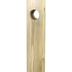 Clearance Piippo Köysitolppa vihreä kestopuu 1200mm reikä Ø 40mm