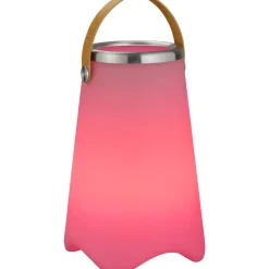 Trio Ladattava LED-valaisin + kaiutin Jamaica RGBW bluetooth IP44