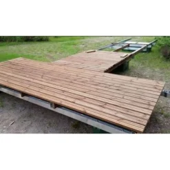 Clearance Kosken Metalli Laiturin runko Kikka T-malli 3,6 m