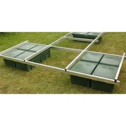Clearance Kosken Metalli Laiturin runko Kikka T-malli 3,6 m