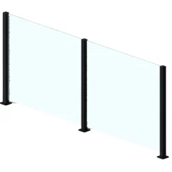 Best Green Land Lasielementti Patio 100x100 cm eri värejä