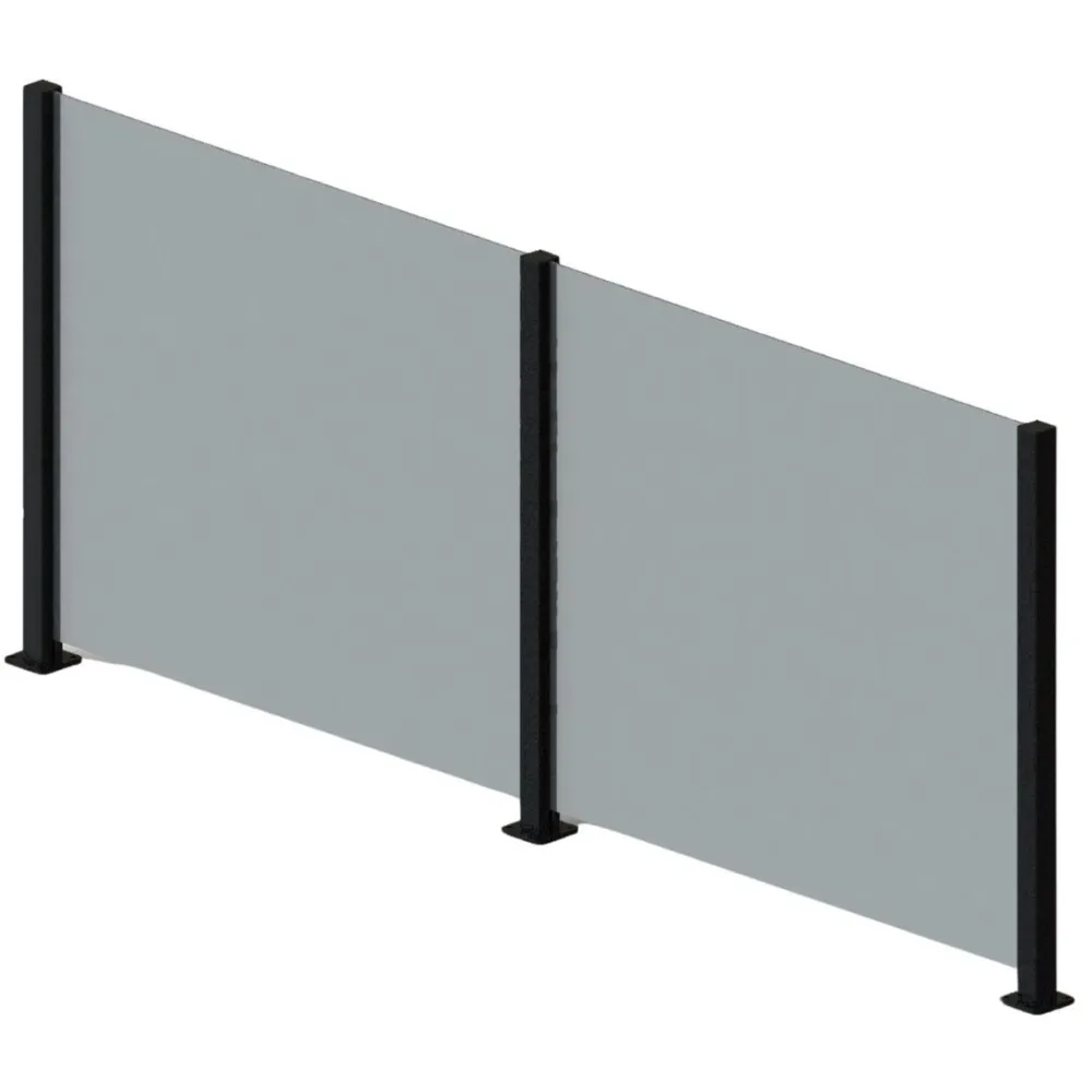 Best Green Land Lasielementti Patio 100x100 cm eri värejä