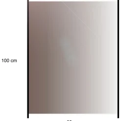Best Hortus Lasikaidepaneeli alumiinitolpille 100x80cm