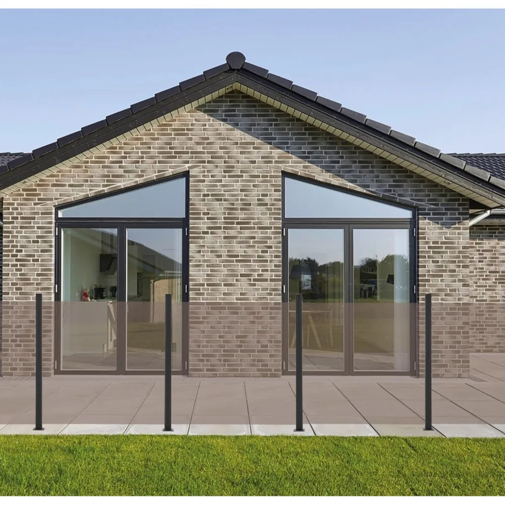 Outlet Hortus Lasikaidepaneeli alumiinitolpille 100x90cm