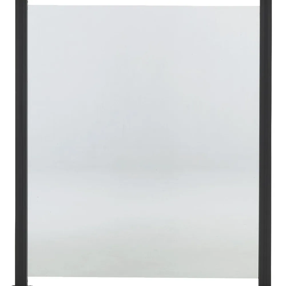 Hot Hortus Lasikaidepaneeli alumiinitolpille 100x80cm kirkas lasi