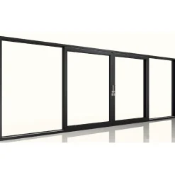 Sale Lasita Lasiliukuseinä Skyline C pariovi puu karmi 184mm