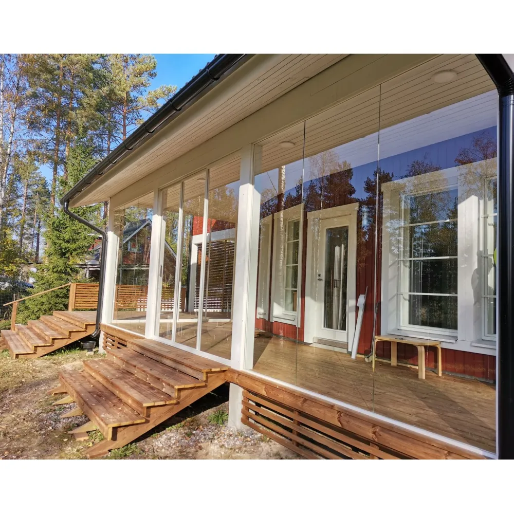 Online Maakunnan Lasi Lasiterassi 4x2,5 4000x2500 mm eri värejä