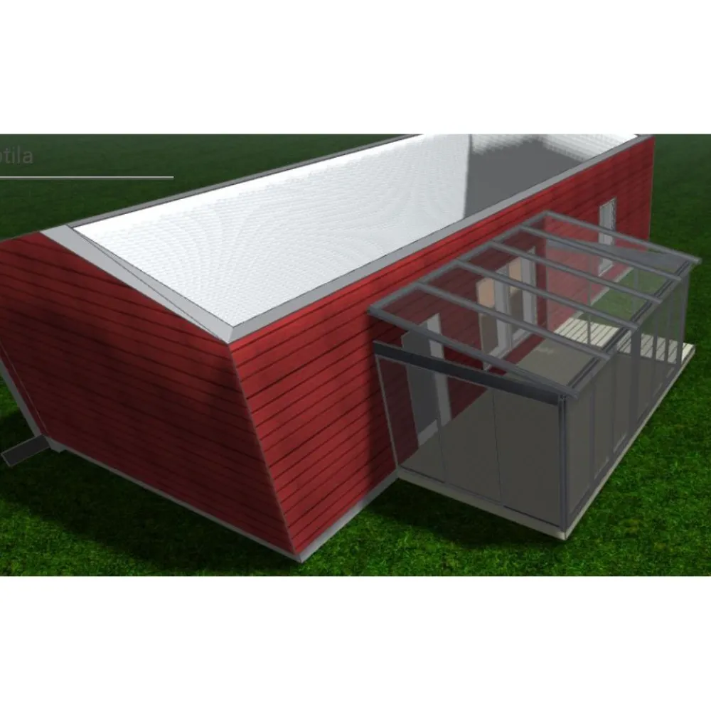 Online Maakunnan Lasi Lasiterassi 4x2,5 4000x2500 mm eri värejä