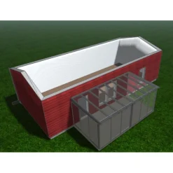 Clearance Maakunnan Lasi Lasiterassi 6x3 6000x3000 mm eri värejä