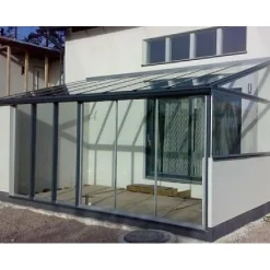 Clearance Maakunnan Lasi Lasiterassi 6x3 6000x3000 mm eri värejä