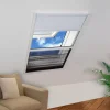 Online FinePRICE Laskostettu hyönteisverkko ikkunaan 60x80 cm alumiini