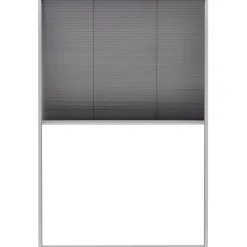 New FinePRICE Laskostettu hyönteisverkko ikkunaan 80x120cm alumiini