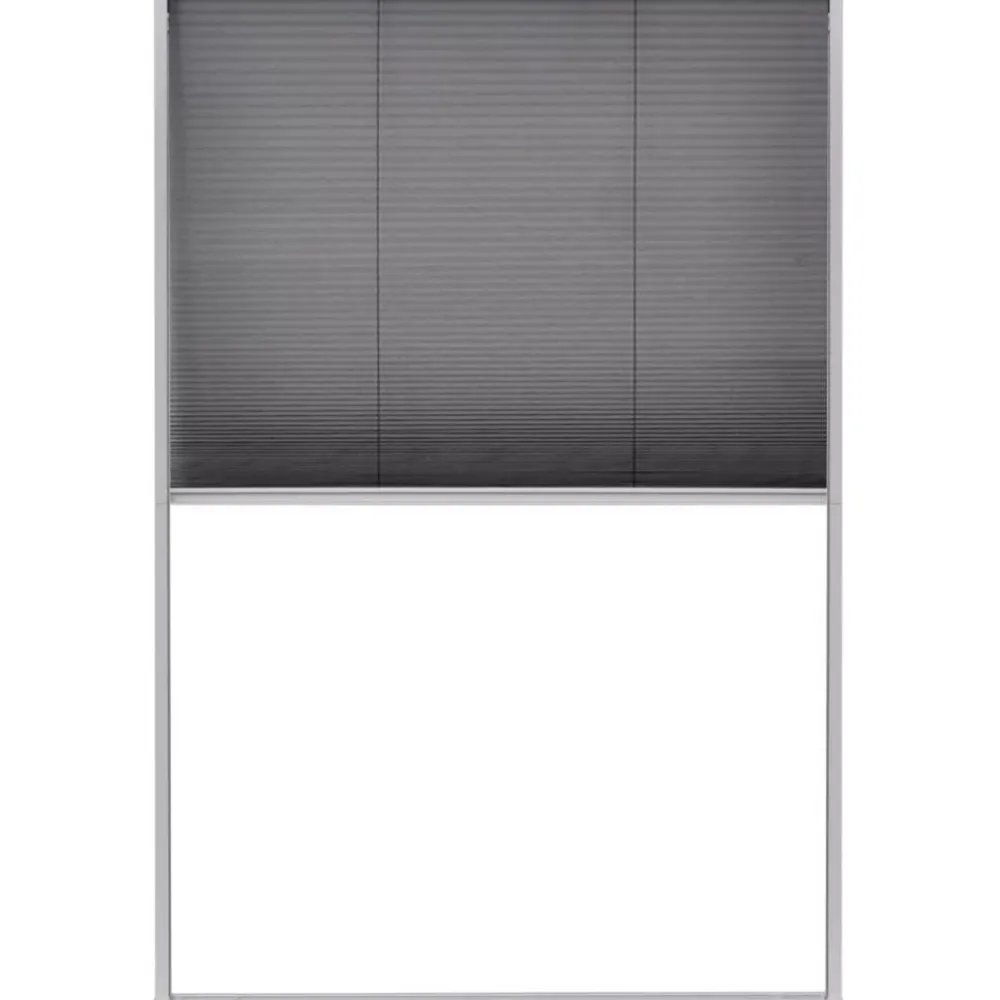 New FinePRICE Laskostettu hyönteisverkko ikkunaan 80x120cm alumiini