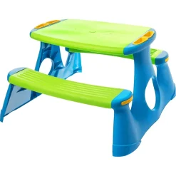 Online FinePRICE Lasten Piknikpenkki 89,5x84,5x48 cm polypropeeni (94212)