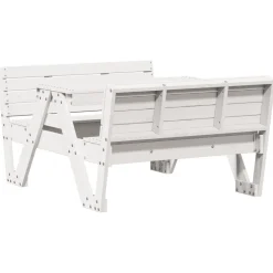 Outlet FinePRICE Lasten piknikpöytä 88x122x58 cm, eri materiaaleja ja värejä (33989)