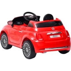 Best FinePRICE Lasten sähköauto Fiat 500, eri värejä