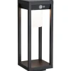 Sale Paulmann LED-aurinkokennovalaisin Marisol, IP44, 3000K, liiketunnistin, musta