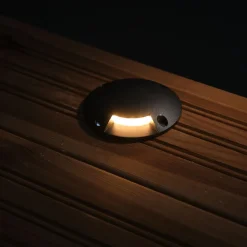 FTLight LED-laiturivalaisin Marina I 1,5W 24V 4000K IP67 musta alumiini