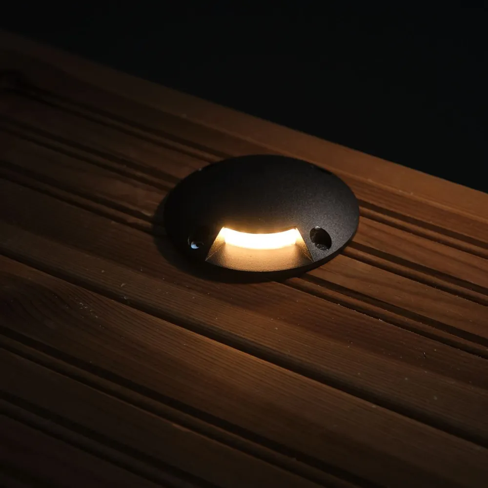 FTLight LED-laiturivalaisin Marina I 1,5W 24V 4000K IP67 musta alumiini