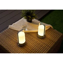 Clearance Paulmann LED-lyhty Pauleen Mobile Charm, 3000K, harmaa/vihreä