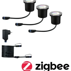 Outlet Paulmann LED-Maavalaisin aloitussetti Plug & Shine upotettava RGBW