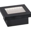 New Paulmann LED-maavalaisin aurinkokennolla Domenic, 8x8cm, IP67, 3000K, musta