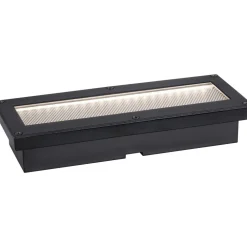 Hot Paulmann LED-maavalaisin aurinkokennolla Domenic, 8x20cm, IP67, 3000K, musta