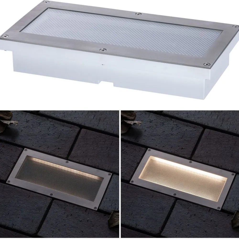 Sale Paulmann LED-maavalaisin aurinkokennolla Aron, IP67, 3000K, liiketunnistin, valkoinen