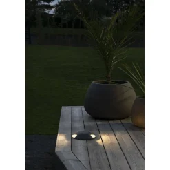Clearance Konstsmide LED-maavalaisin 7879-370 Ø200 mm antrastiitti LED 10W