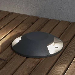 Clearance Konstsmide LED-maavalaisin 7879-370 Ø200 mm antrastiitti LED 10W