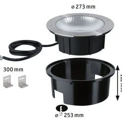 Sale Paulmann LED-maavalaisin Durea, IP67, 27.3cm, 3000K, 80°, rst