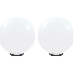 Outlet FinePRICE Led-pallovalaisimet 2 kpl 50 cm akryyli