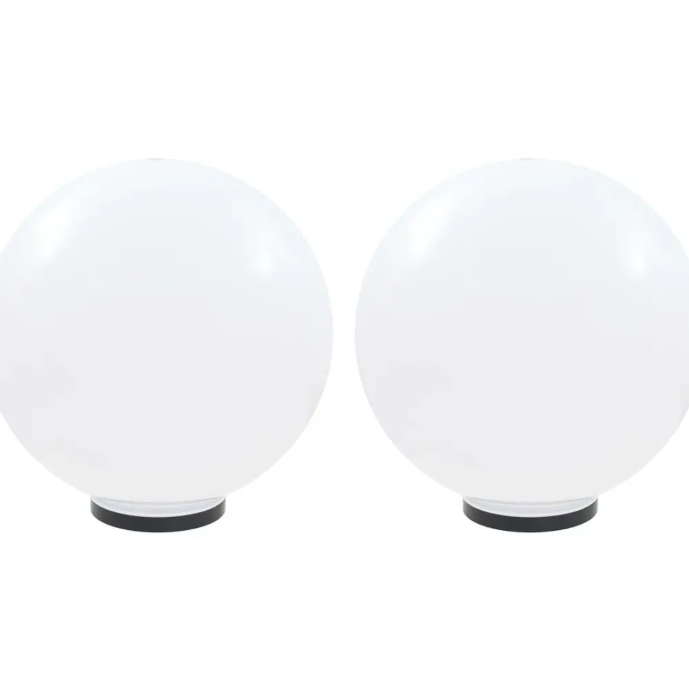 Outlet FinePRICE Led-pallovalaisimet 2 kpl 50 cm akryyli