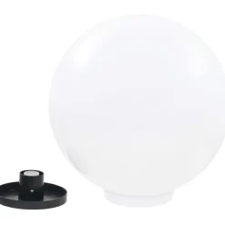 Outlet FinePRICE Led-pallovalaisimet 2 kpl 50 cm akryyli