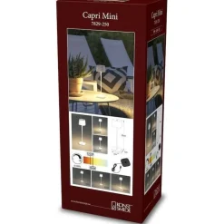 Konstsmide LED-pöytävalaisin Lounge Capri Mini, ladattava, eri värejä