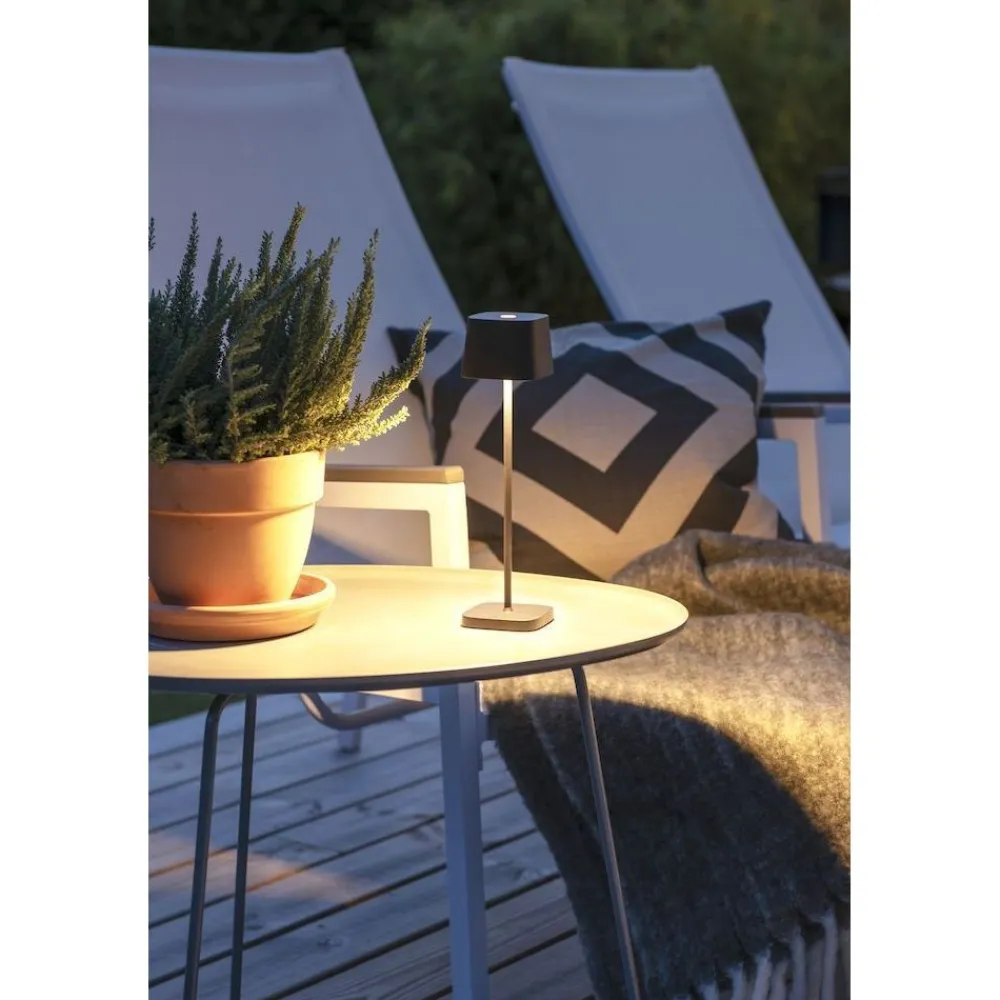 Konstsmide LED-pöytävalaisin Lounge Capri Mini, ladattava, eri värejä