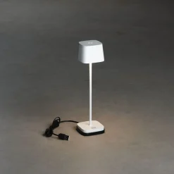 Konstsmide LED-pöytävalaisin Lounge Capri Mini, ladattava, eri värejä