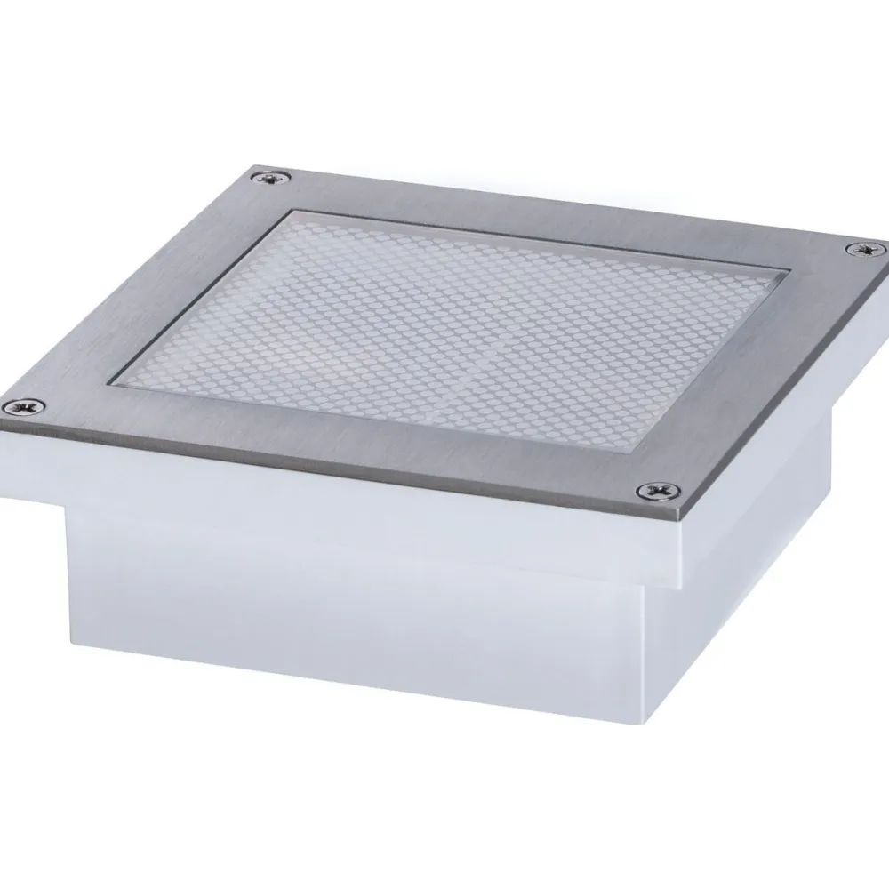 Sale Paulmann LED-terassivalaisin liiketunnistimella Brick, IP67, 10x10cm, 3000K, alumiini