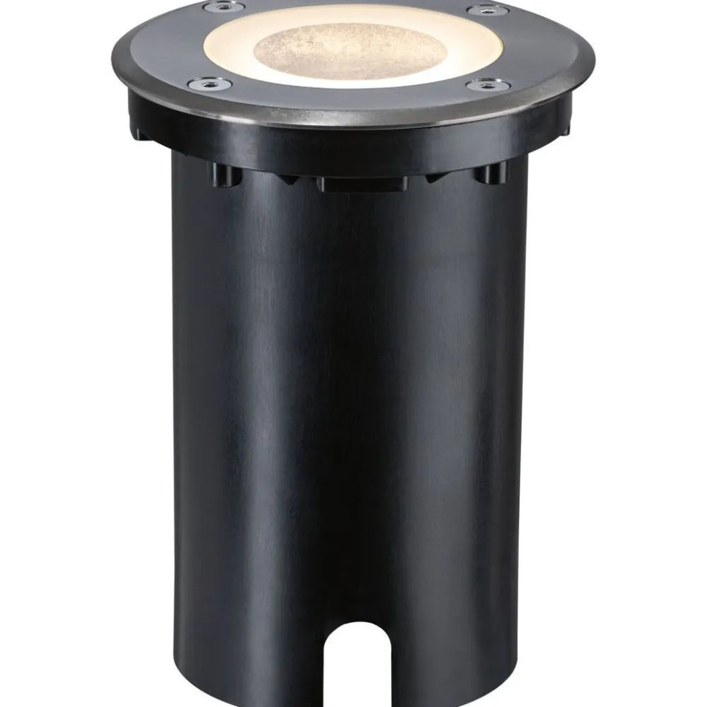 Outlet Paulmann LED-terassivalaisin Floor, Smart Home Zigbee 3.0, IP67, 11cm, RGBW+, harjattu rauta