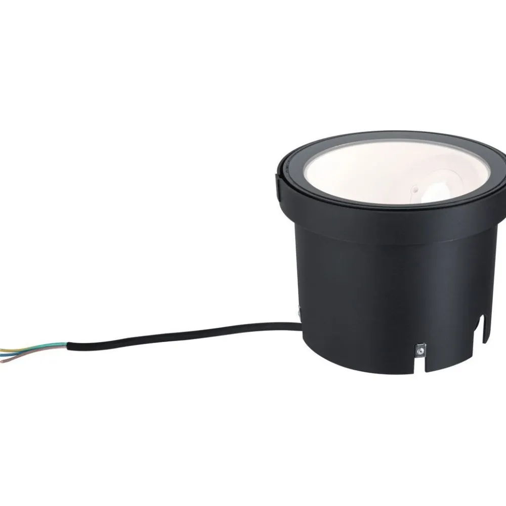Discount Paulmann LED-terassivalaisin Ocos, IP67, 17.7cm, 3000K, antrasiitti