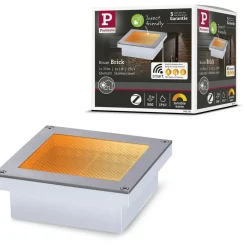 Clearance Paulmann LED-terassivalaisin Brick, Smart Home Zigbee 3.0, IP67, 10x10cm, säädettävä värilämpötila, rst