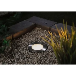 Hot Paulmann LED-terassivalaisin Plug & Shine, Smart Home Zigbee 3.0, IP65, säädettävä värilämpötila, musta
