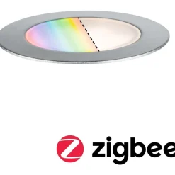 Paulmann LED-terassivalaisin Plug & Shine Floor, Smart Home Zigbee 3.0, IP67, RGBW+, 2W, rst