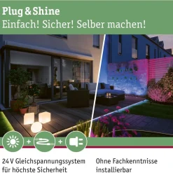 Best Paulmann LED-Terassivalaisin Plug & Shine MicroPenPro 3000K rst