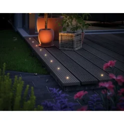 New Paulmann LED-terassivalaisinsarja Plug & Shine MicroPen II, 5-osainen, IP67, 3000K, hopea