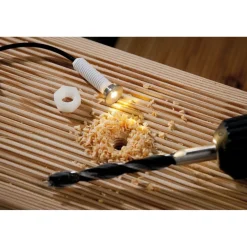 New Paulmann LED-terassivalaisinsarja Plug & Shine MicroPen II, 5-osainen, IP67, 3000K, hopea