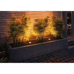 Clearance Paulmann LED-terassivalaisinsarja Plug & Shine Floor, IP67, 2200K, 3x4.5W, antrasiitti